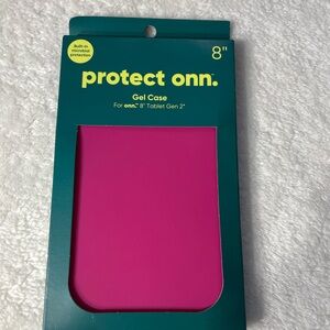 On Pink Gel Case for 8" Tablet